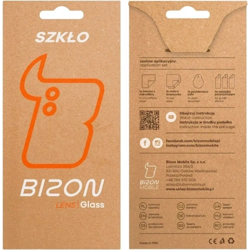 Szkło na aparat Bizon Glass Lens do OnePlus 15 [2 PACK]